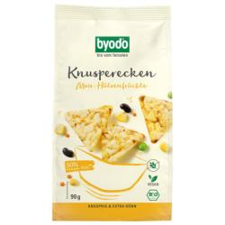 Pufovan krekry kukurica-strukoviny 90g bio BYO