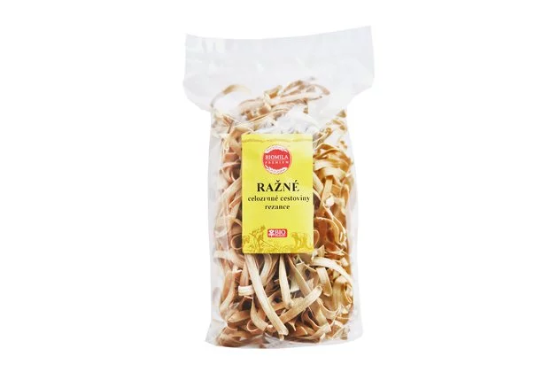 Cestoviny celozrnn ran rezance 250g bio