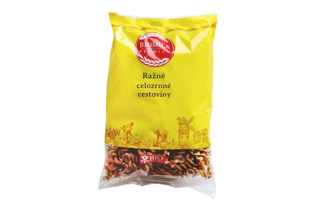 Cestoviny celozrnn ran pirly 250g bio