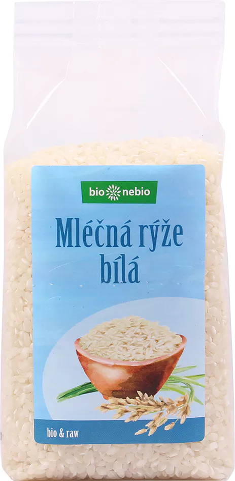 Rya mliena biela 500g bio