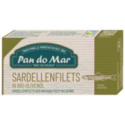 Sardelov filety v bio olivovom oleji 50g PDM