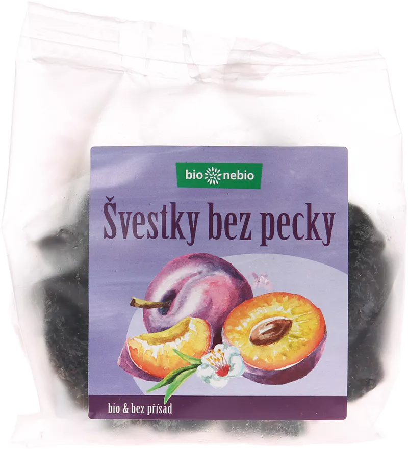 Slivky suen bez kstok 150g bio
