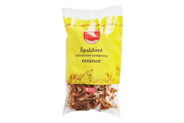 Cestoviny celozrnn paldov rezance 250g bio