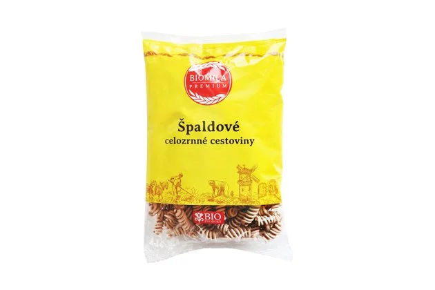 Cestoviny celozrnn paldov pirly 400g bio