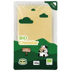 Syr Cheddar pltky 100g bio VAV