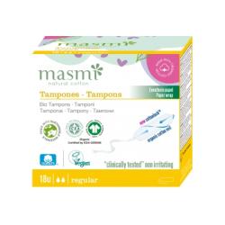 Tampny z organickej bavlny 18 ks regular