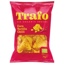 Tortilla chipsy kukurin s chilli 75g bio TFO