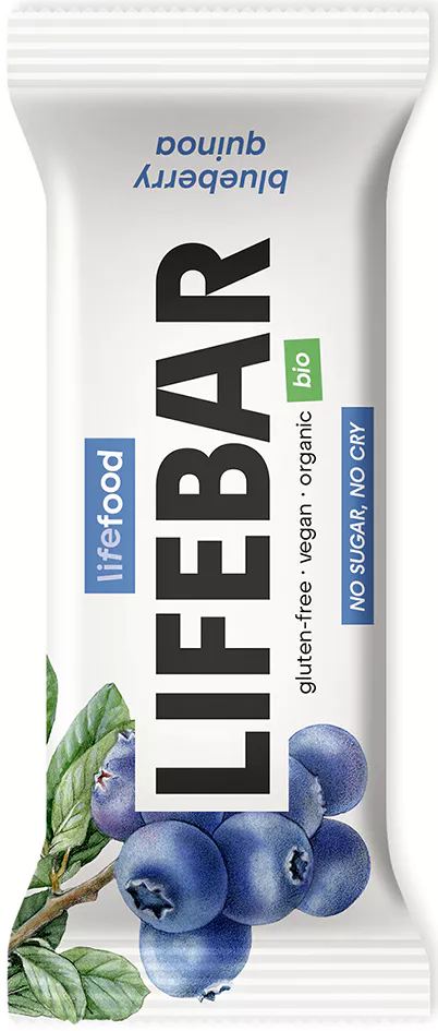 Tyinka uoriedka+quinoa 40g bio LIFEBAR