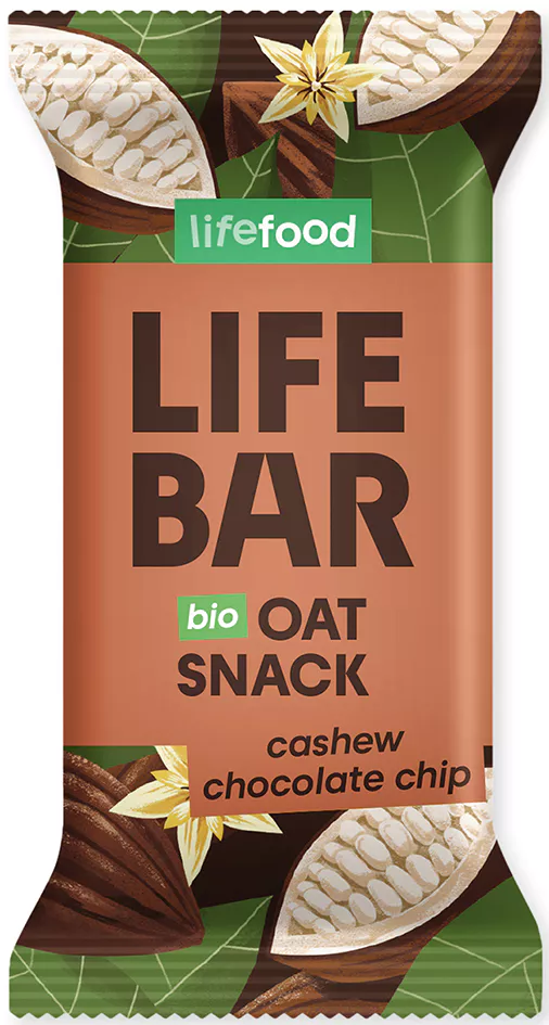 Tyinka ovsen s kskami okoldy 40g bio LIFEBAR
