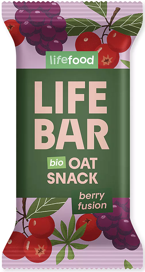 Tyinka ovsen ovocn 40g bio LIFEBAR