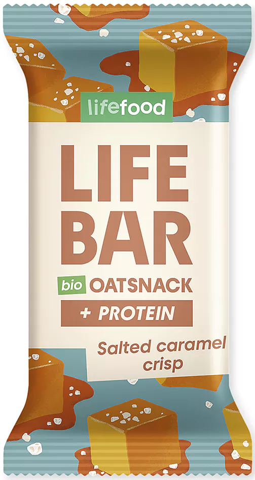 Tyinka ovsen +protein slan karamel 40g bio LIFEBAR