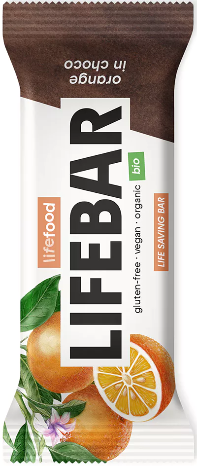 Tyinka pomaran v okolde 40g bio LIFEBAR