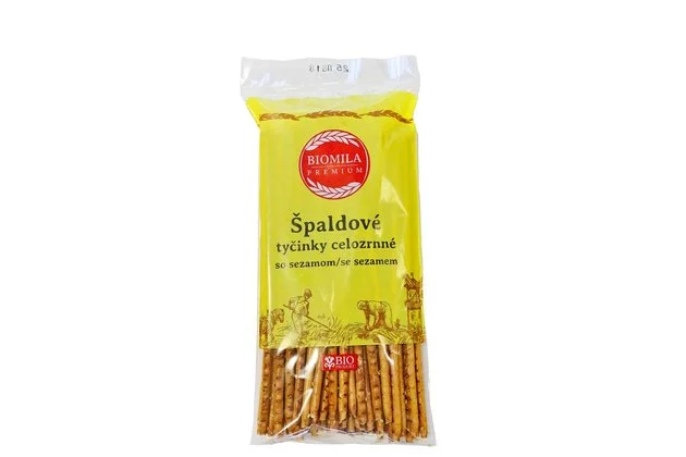 Tyinky paldov so sezamom bio 150g Biomila