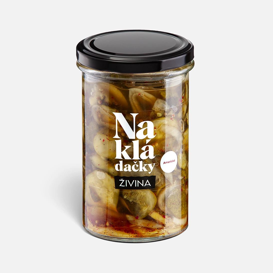 Uhorky nakladan americk 500g ivina