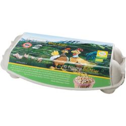 Vajcia 10 ks bio rakske