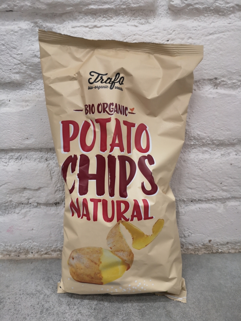 Chipsy zemiakové solené 125g bio TRAFO
