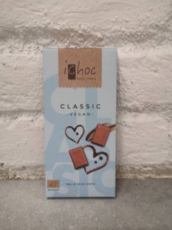 Čokoláda ryžová čistá 80g bio iChoc