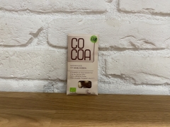 Čokoláda s lieskovými orieškami 50g bio vegan COA