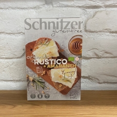 Chlieb Rustico bezlepk. 2x250g  Bio Schnitzer